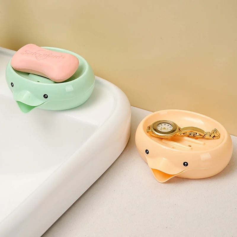 Duck Shape Drain Soap Dish