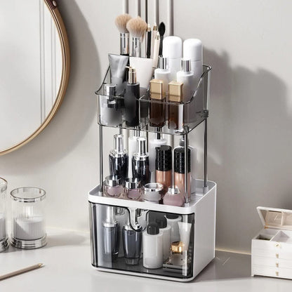 3 Layer Acrylic Makeup Perfume Organizer