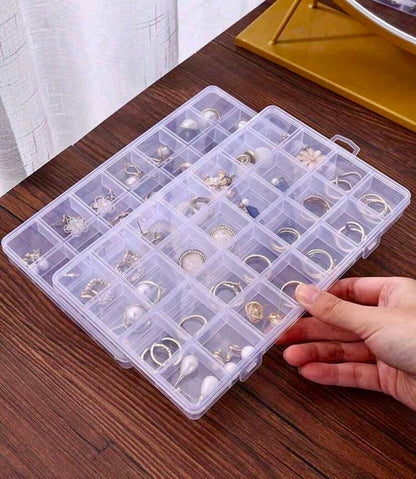 24 Compartments Jewellery Storage Box