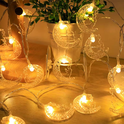 Led Moon Warm Fairylights