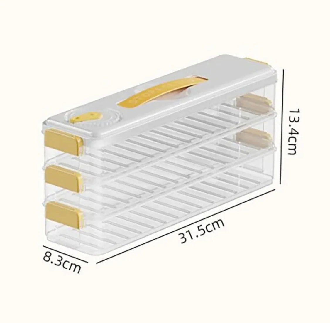 3 Layer Dumplings Food Storage Box