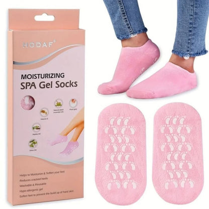 Silicone Moisturizing Gel Socks