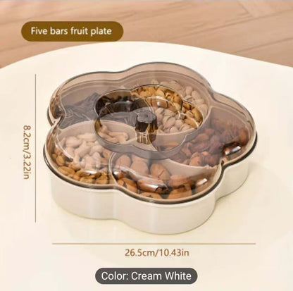 5 Portions DryFruit Storage Box with Lid