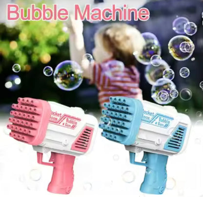 32 Holes Bubble Gun Machine for Kids