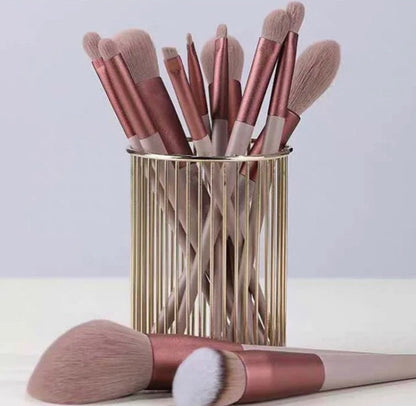 Metal Cosmetics Makeup Brushes Holder