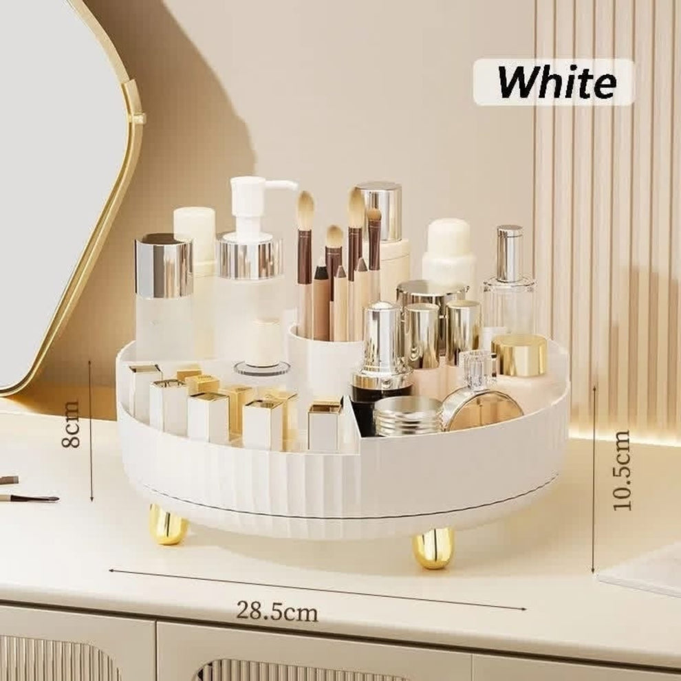 Rotating Makeup Organizer Tray