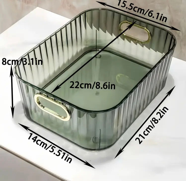 Acrylic Multipurpose Organizer Basket