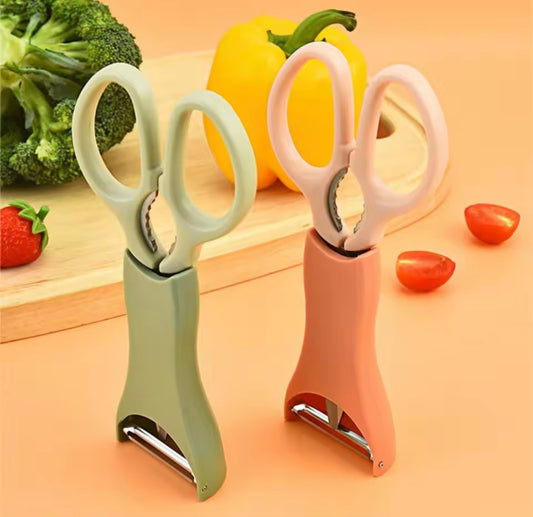 2 in 1 Peeler and Scissor Set