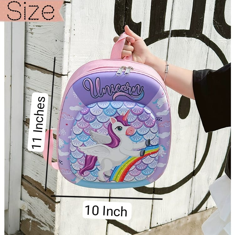 3D Cute Cartoon Kids School Bags