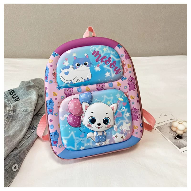 3D Cute Cartoon Kids School Bags