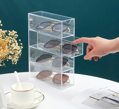 4 Layer Acrylic Makeup Cosmetic Storage Drawer