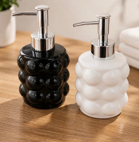 Bubble Glass Soap Bottle