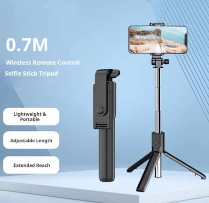 3 in 1 Foldable Tripod Stand with Remote