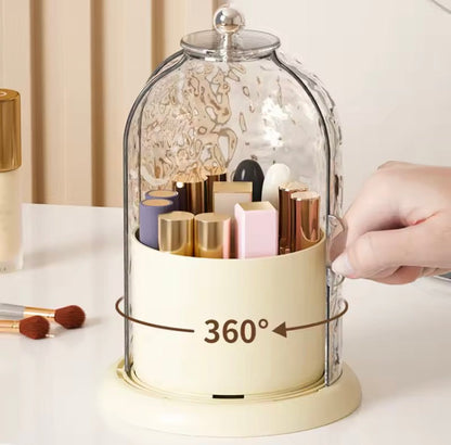 Rotating Makeup Brushes Holder