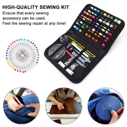 128 Pcs Sewing Kit with Bag