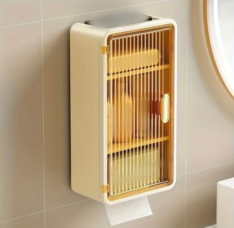 Multipurpose Wall Cabinet with Tissue Holder