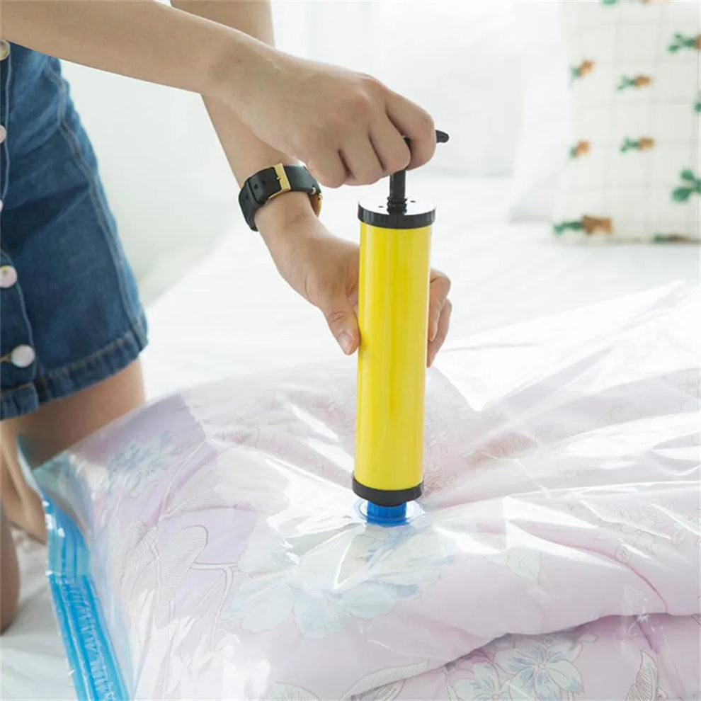 5 Pcs Travel Vacuum Bags Set with Pump