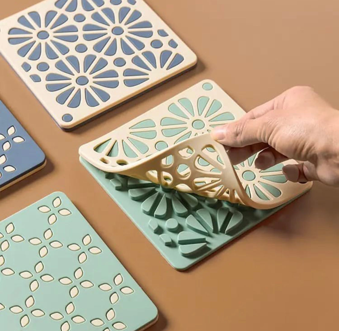 2 in 1 Creative Silicone Table Mat