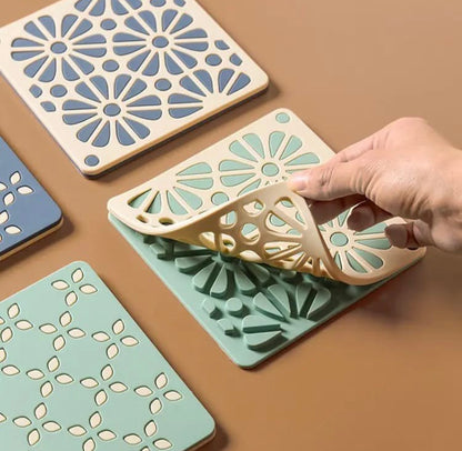 2 in 1 Creative Silicone Table Mat