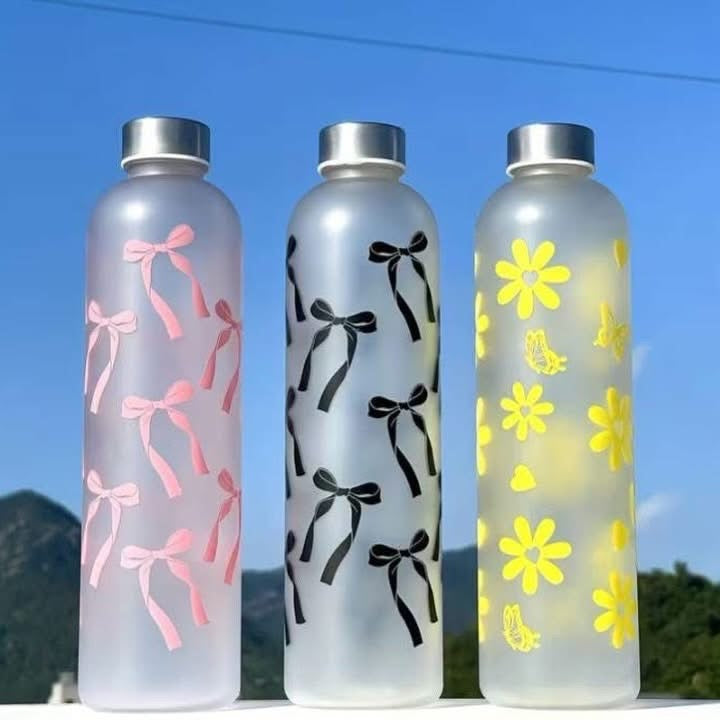 1000ml Cute Bow Water Bottle