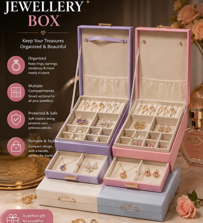 2 layer Jewellery Organizer with Drawer