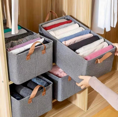Clothes Storage Box Organizer