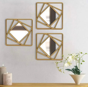 3 Pcs Square Motifs For Home Decor