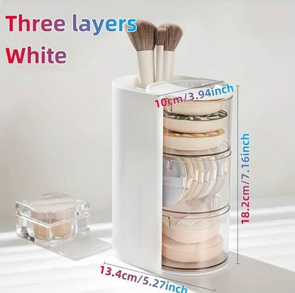 Dustproof Organizer with Brush Holder