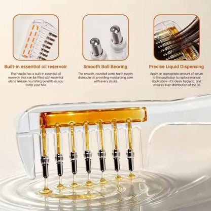 Hair Oil Applicator Massage Comb