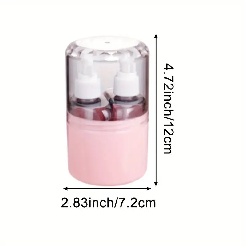 4 Pcs Travel Bottles Set (50ml each bottle)