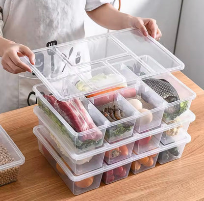 6 Portion Food Storage Box with Lid