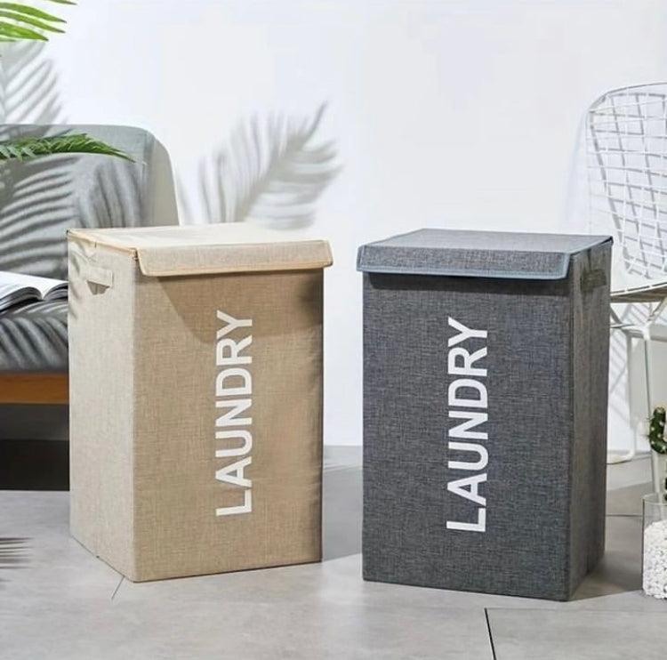 Laundry Basket with Lid