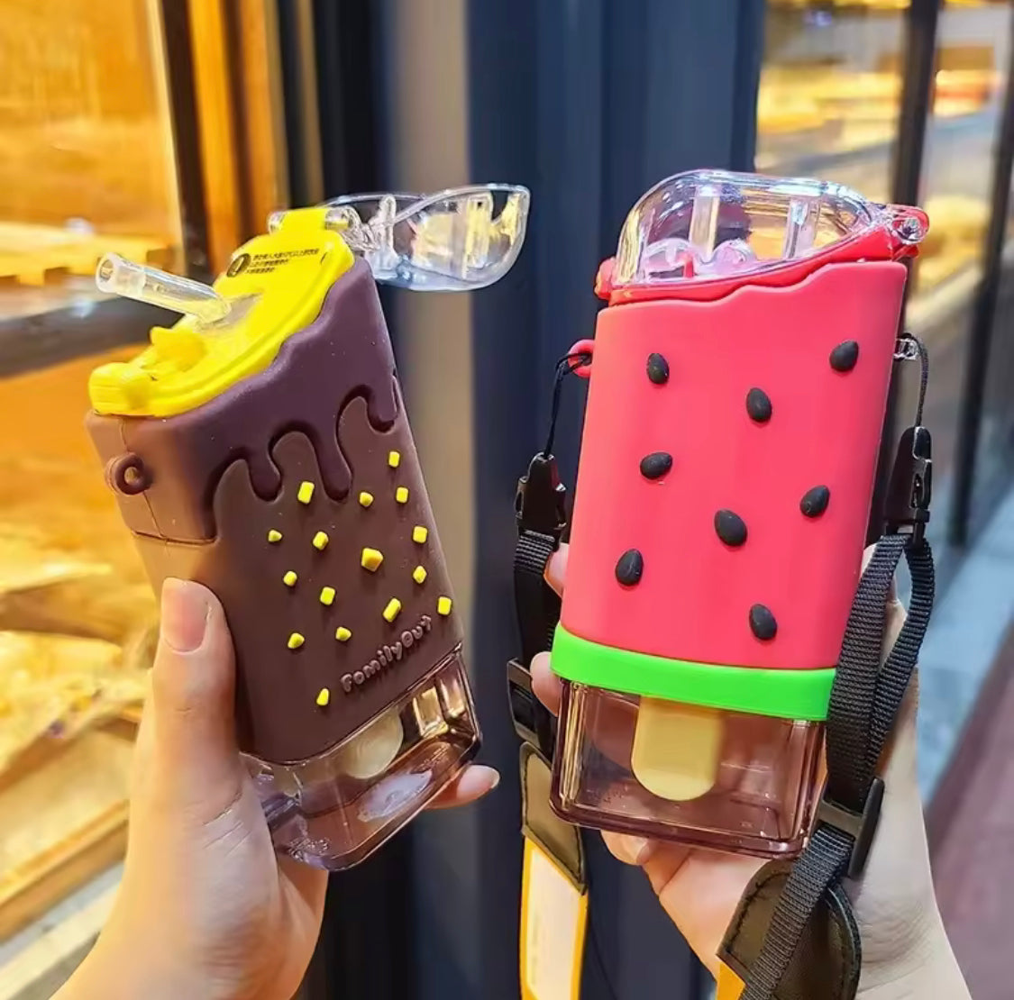 Icecream Shape Water Bottle for Kids