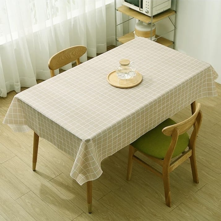 Water & Oil Proof Table Cloth For Dining Tables