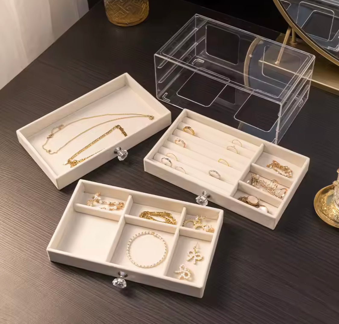 3 Layer Acrylic Jewellery Box