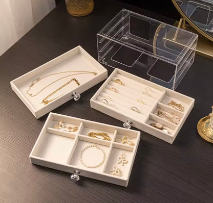 3 Layer Acrylic Jewellery Box