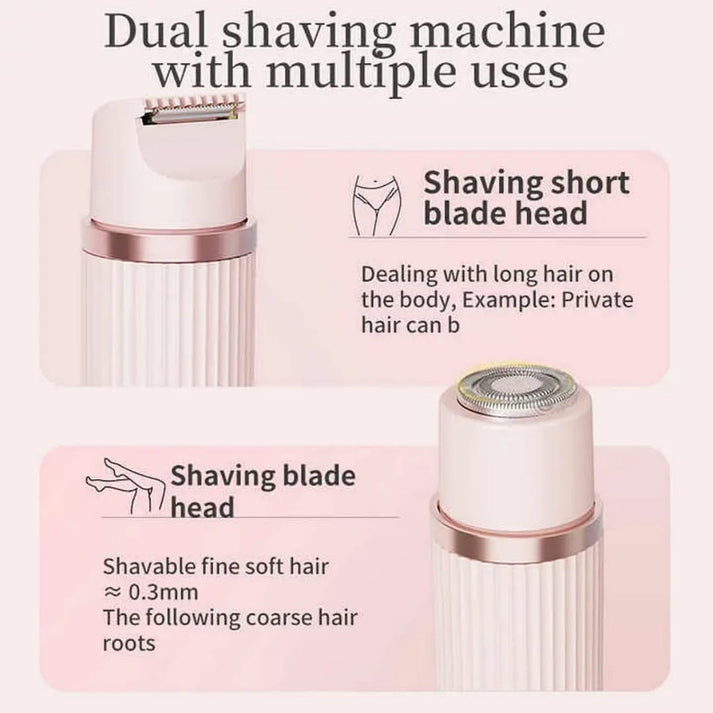 Rechargeable Dual Head Hair Remover