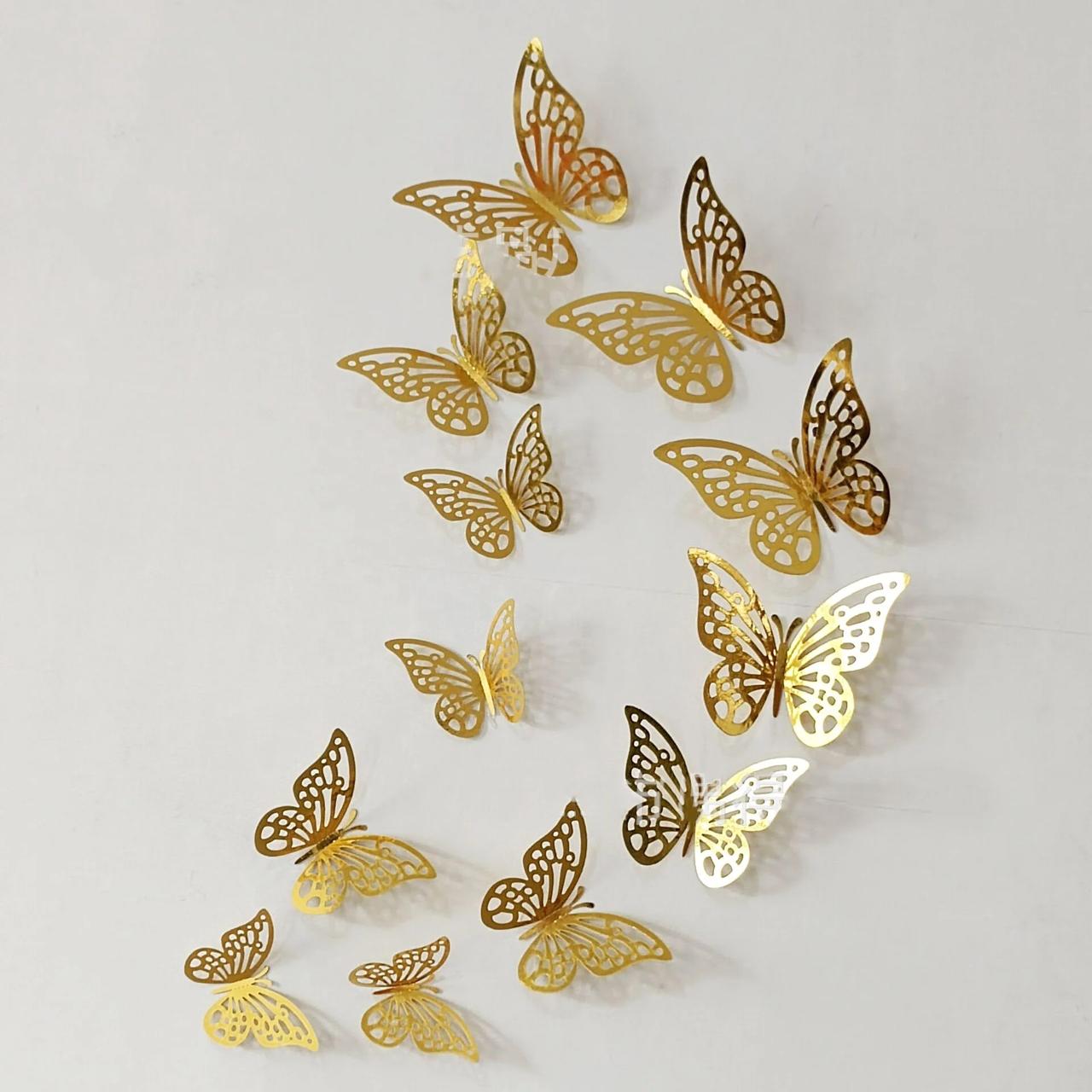 12 Pcs Butterflies for Home Decor