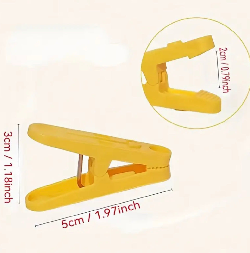 50 Pcs Clothespin Clips