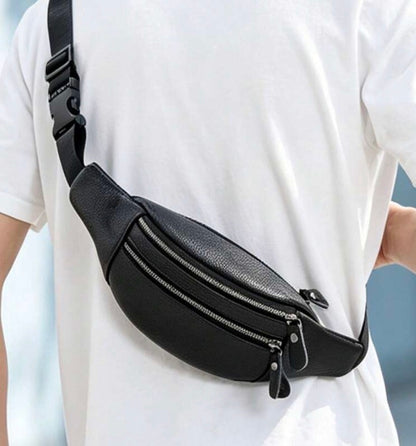 Mens Travel Crossbody Waist Bag