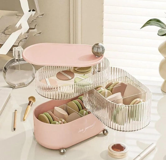 360 Rotation Jewellery Storage Organizer