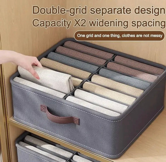 16 Grids Clothes Storage Organizer  hi