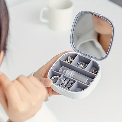 Portable Jewellery Organizer with Mirror