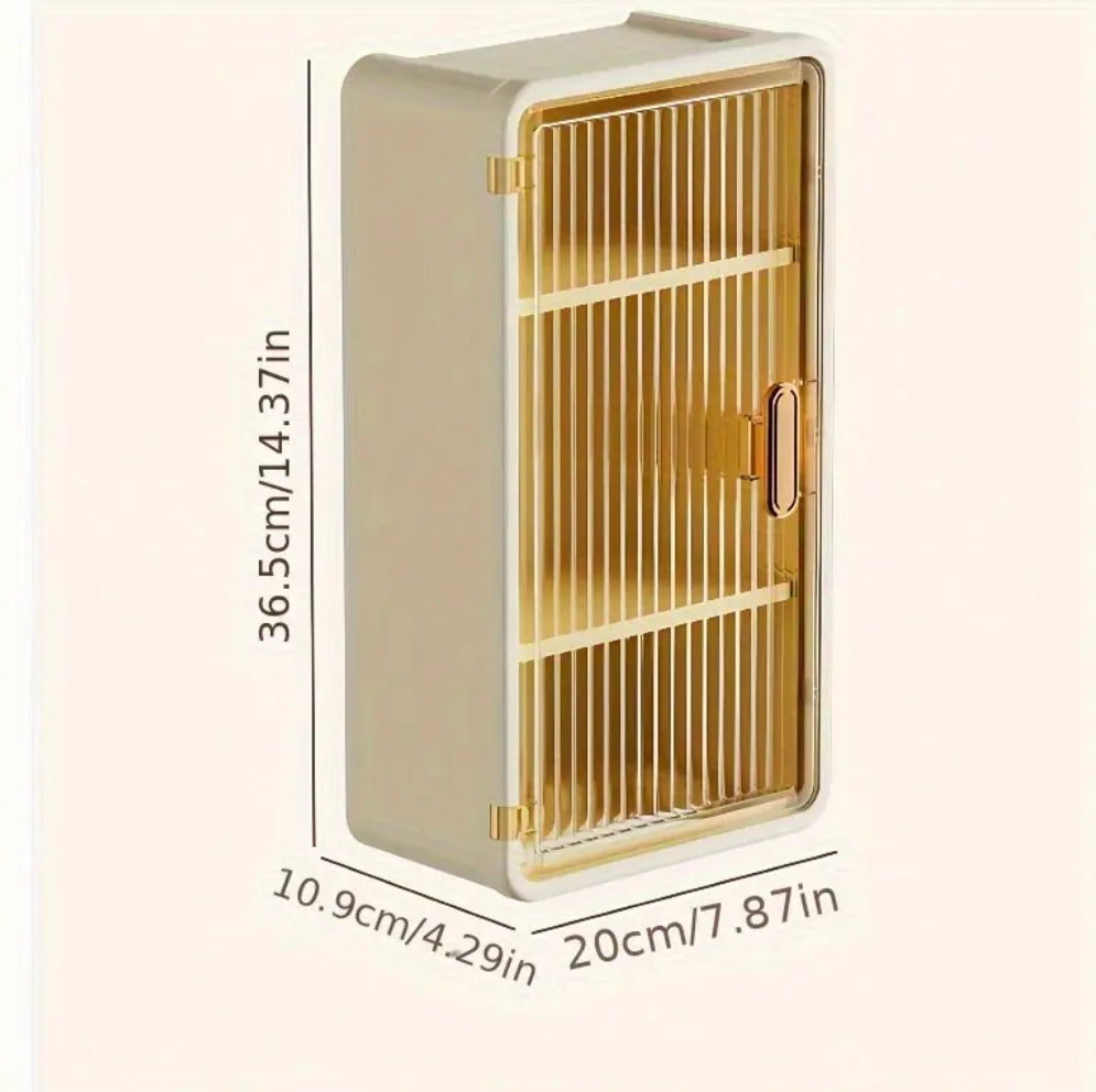 2 in 1 Wall Cabinet with Tissue Holder