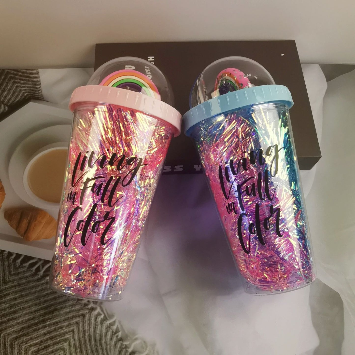 Rainbow Cup Sippers