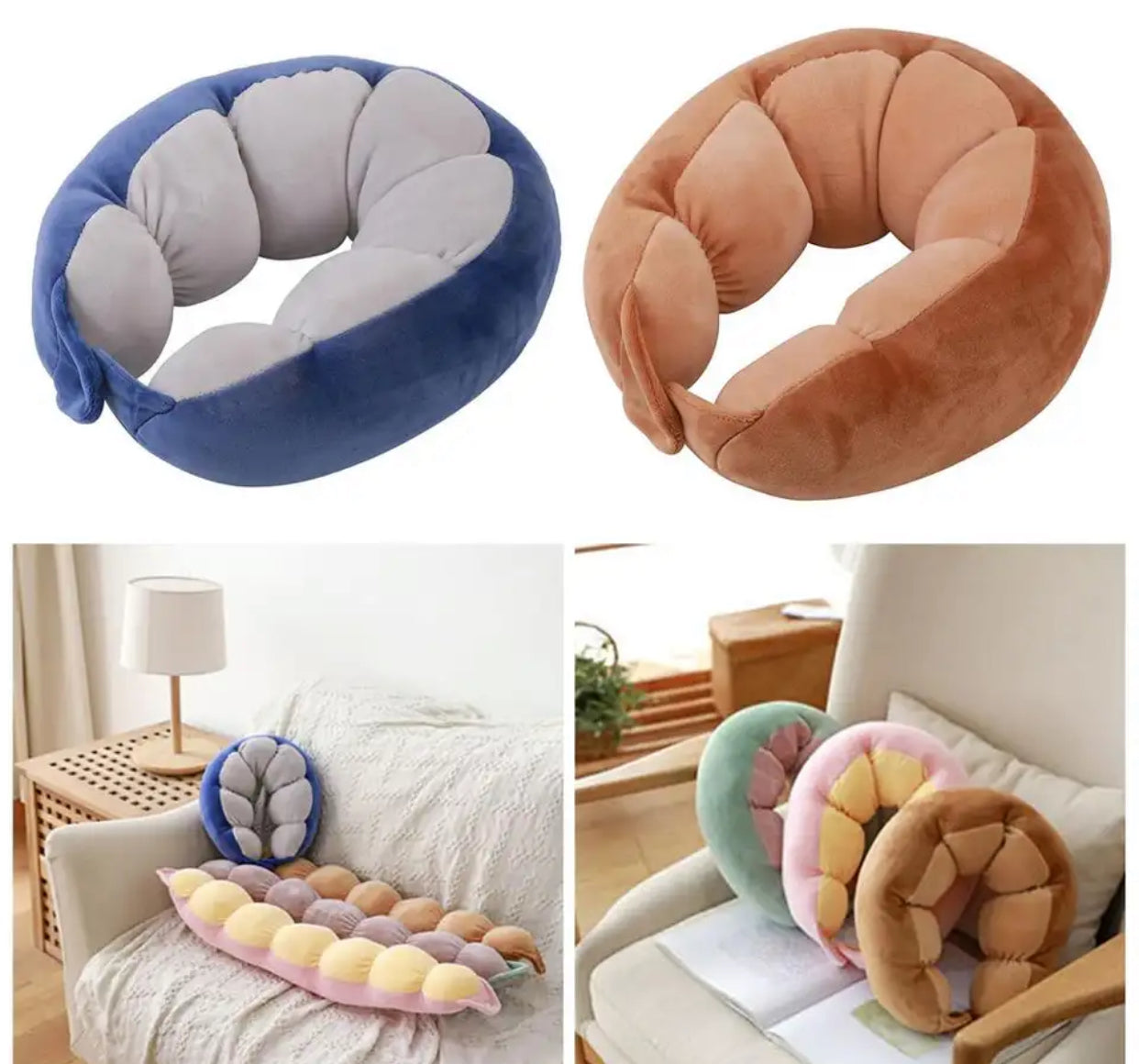 U-shaped Travel Neck Pillow Extra-Soft