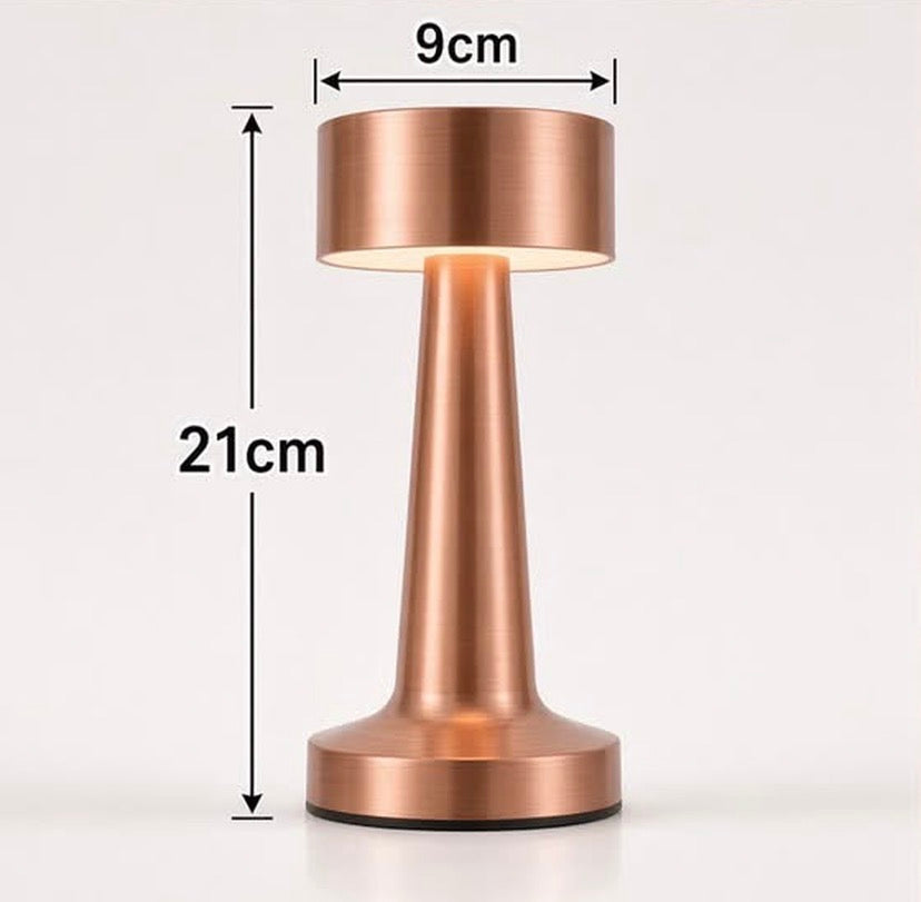 Rechargeable 3 Modes Metal Touch Lamp