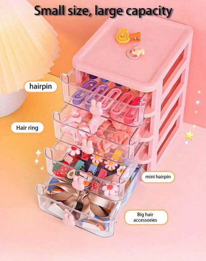 3 Layer Multipurpose Acrylic Drawer Organizer