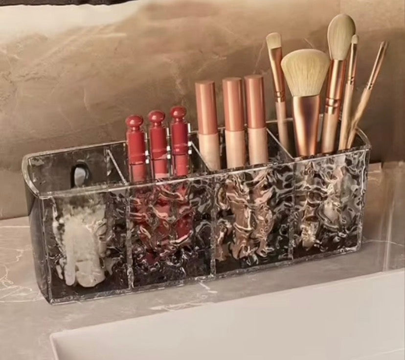 4 Grids Acrylic Cosmetic Makeup Organizer