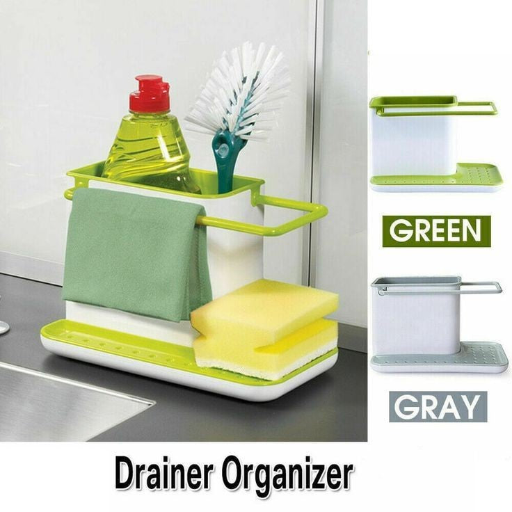 Kitchen Sink Sponge Storage Organizer